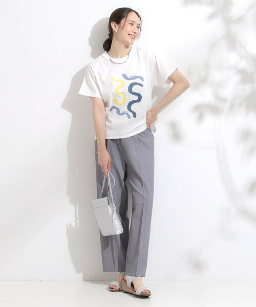 SHOO・LA・RUE / シューラルー Tシャツ | 【S-LL/ひんやり/汗ジミ軽減/UVカット】グラフィックアソートTシャツ | 詳細23