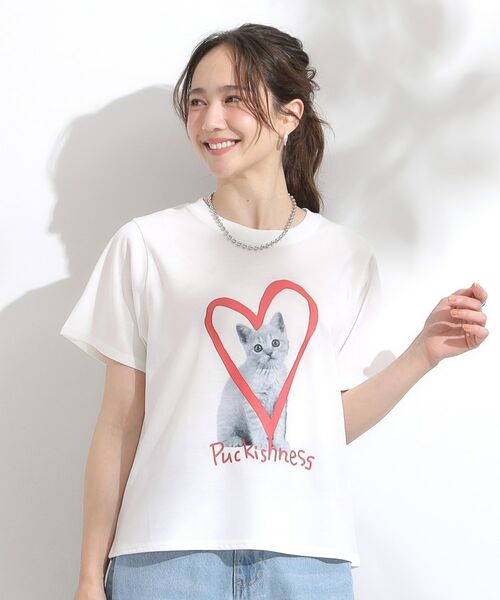 SHOO・LA・RUE / シューラルー Tシャツ | 【S-LL/ひんやり/汗ジミ軽減/UVカット】グラフィックアソートTシャツ | 詳細25