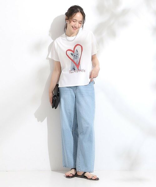 SHOO・LA・RUE / シューラルー Tシャツ | 【S-LL/ひんやり/汗ジミ軽減/UVカット】グラフィックアソートTシャツ | 詳細27