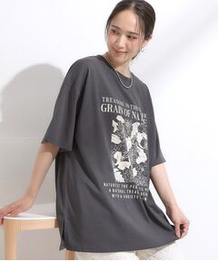 SHOO・LA・RUE / シューラルー Tシャツ | 【ひんやり/汗ジミ軽減/UVカット】プリントアソート BIG Tシャツ