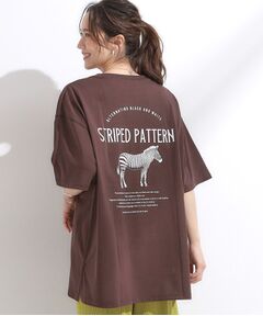 SHOO・LA・RUE / シューラルー Tシャツ | 【ひんやり/汗ジミ軽減/UVカット】プリントアソート BIG Tシャツ