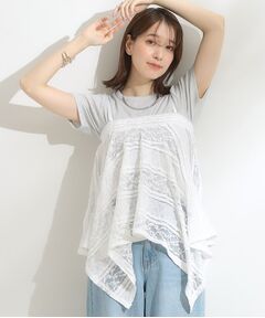 SHOO・LA・RUE / シューラルー キャミソール・チューブトップ | 【2WAY】スカートにもなる イレヘム レースビスチェ