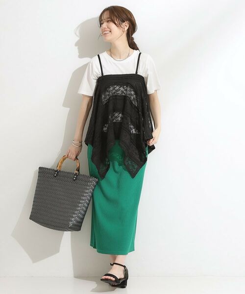 SHOO・LA・RUE / シューラルー キャミソール・チューブトップ | 【2WAY】スカートにもなる イレヘム レースビスチェ | 詳細11