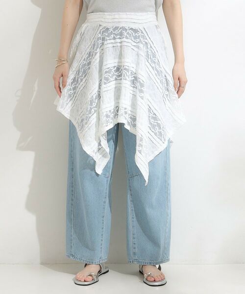 SHOO・LA・RUE / シューラルー キャミソール・チューブトップ | 【2WAY】スカートにもなる イレヘム レースビスチェ | 詳細25