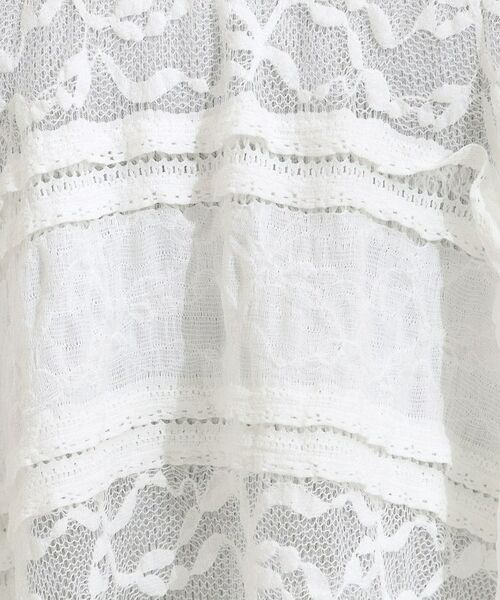 SHOO・LA・RUE / シューラルー キャミソール・チューブトップ | 【2WAY】スカートにもなる イレヘム レースビスチェ | 詳細7