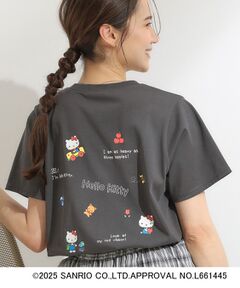 SHOO・LA・RUE / シューラルー Tシャツ | 【HELLO KITTYコラボ】【SHOO ICE／汗染み軽減／UVカット】コンパクトTシャツ