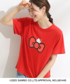 SHOO・LA・RUE / シューラルー Tシャツ | 【HELLO KITTYコラボ】【SHOO ICE／汗染み軽減／UVカット】コンパクトTシャツ