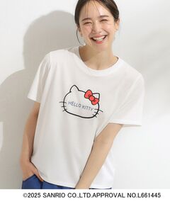 SHOO・LA・RUE / シューラルー Tシャツ | 【HELLO KITTYコラボ】【SHOO ICE／汗染み軽減／UVカット】コンパクトTシャツ