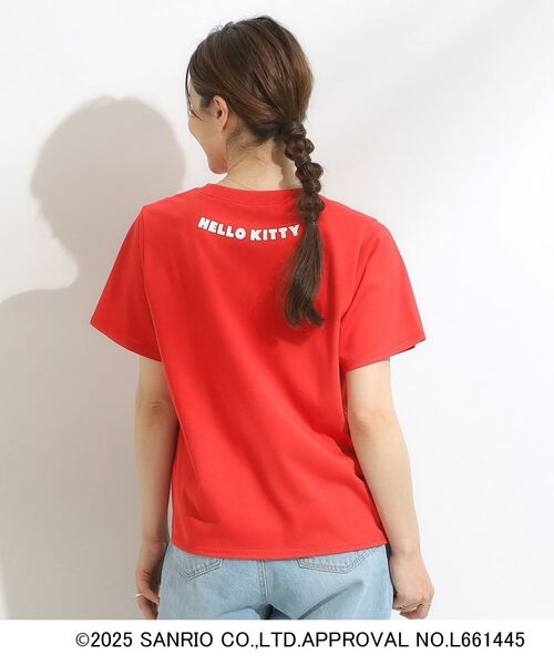 SHOO・LA・RUE / シューラルー Tシャツ | 【HELLO KITTYコラボ】【SHOO ICE／汗染み軽減／UVカット】コンパクトTシャツ | 詳細10