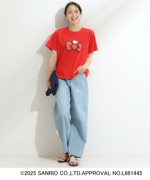 SHOO・LA・RUE / シューラルー Tシャツ | 【HELLO KITTYコラボ】【SHOO ICE／汗染み軽減／UVカット】コンパクトTシャツ | 詳細11