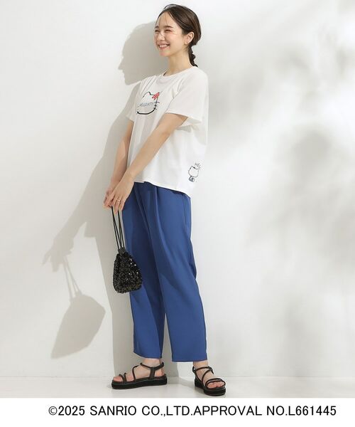 SHOO・LA・RUE / シューラルー Tシャツ | 【HELLO KITTYコラボ】【SHOO ICE／汗染み軽減／UVカット】コンパクトTシャツ | 詳細3