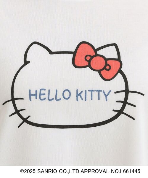 SHOO・LA・RUE / シューラルー Tシャツ | 【HELLO KITTYコラボ】【SHOO ICE／汗染み軽減／UVカット】コンパクトTシャツ | 詳細4