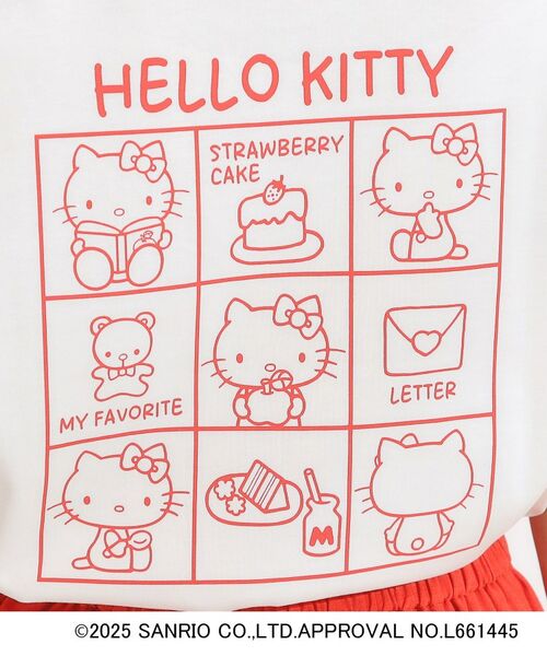 SHOO・LA・RUE / シューラルー Tシャツ | 【HELLO KITTYコラボ】【SHOO ICE／汗染み軽減／UVカット】コンパクトTシャツ | 詳細8
