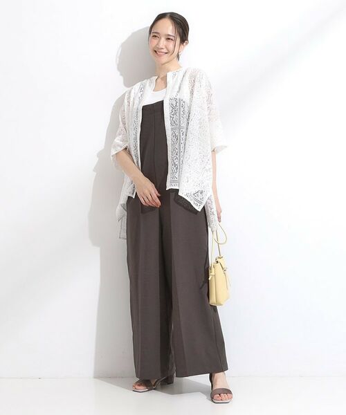 SHOO・LA・RUE / シューラルー シャツ・ブラウス | 大人レトロスタイルに レースポンチョシャツ | 詳細3