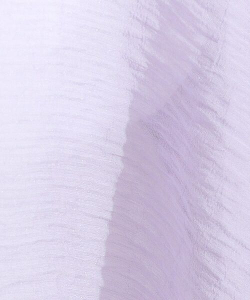 SHOO・LA・RUE / シューラルー シャツ・ブラウス | ゆるっと感がこなれ見え ワッシャーシアー半袖シャツ | 詳細24