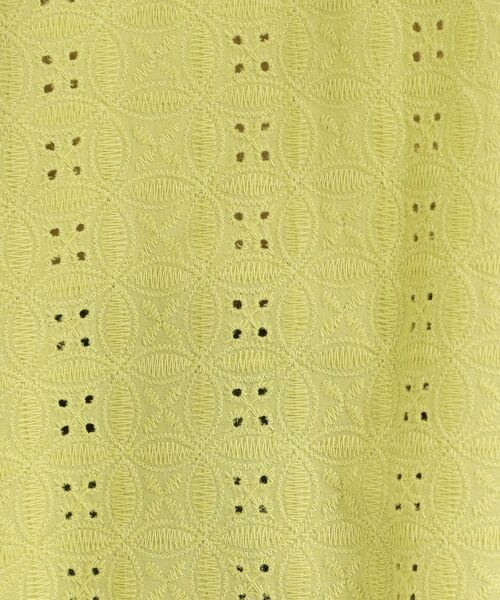 SHOO・LA・RUE / シューラルー カットソー | 【S-LL】抜け感とすっきり見えを叶える 刺繍レース スキッパー襟トップス | 詳細20