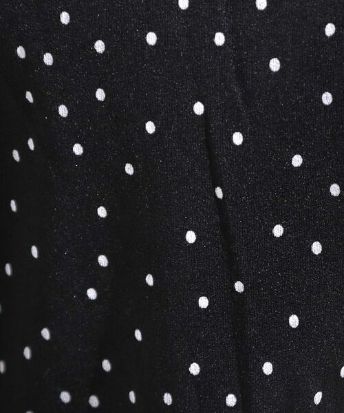 SHOO・LA・RUE / シューラルー シャツ・ブラウス | 【S-LL/ひんやり】きちんと見えで好印象 ドット柄デザイントップス | 詳細4
