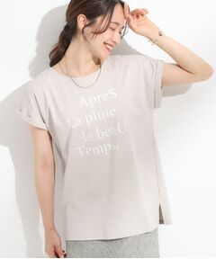 SHOO・LA・RUE / シューラルー Tシャツ | 【汗ジミ防止/ひんやり/UV】ロゴプリントTシャツ