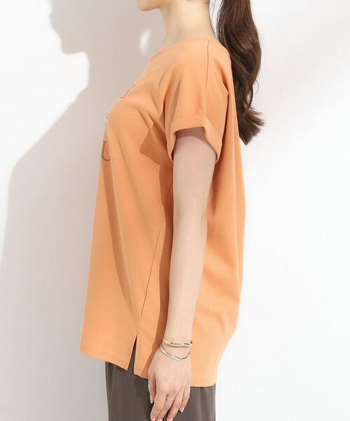 SHOO・LA・RUE / シューラルー Tシャツ | 【汗ジミ防止/ひんやり/UV】ロゴプリントTシャツ | 詳細18