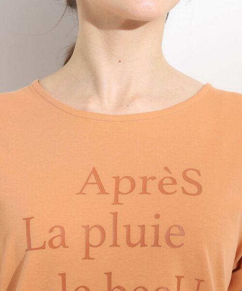 SHOO・LA・RUE / シューラルー Tシャツ | 【汗ジミ防止/ひんやり/UV】ロゴプリントTシャツ | 詳細20