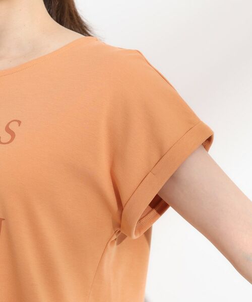 SHOO・LA・RUE / シューラルー Tシャツ | 【汗ジミ防止/ひんやり/UV】ロゴプリントTシャツ | 詳細21