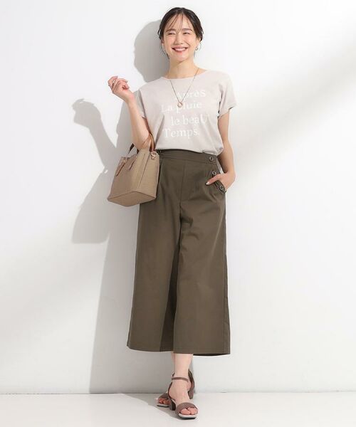 SHOO・LA・RUE / シューラルー Tシャツ | 【汗ジミ防止/ひんやり/UV】ロゴプリントTシャツ | 詳細27