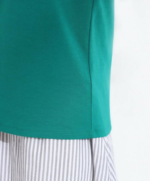 SHOO・LA・RUE / シューラルー Tシャツ | 【汗ジミ防止/ひんやり/UV】フリルスリーブTシャツ | 詳細23