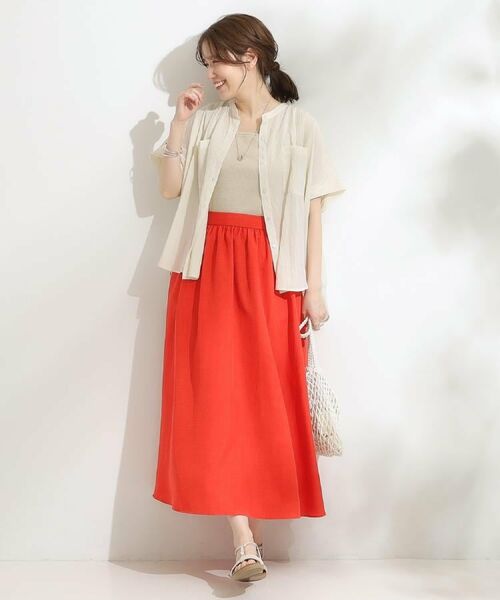 SHOO・LA・RUE / シューラルー キャミソール・チューブトップ | 【S-LL】デコルテラインをきれいに魅せる ラメテレコタンクトップ | 詳細28