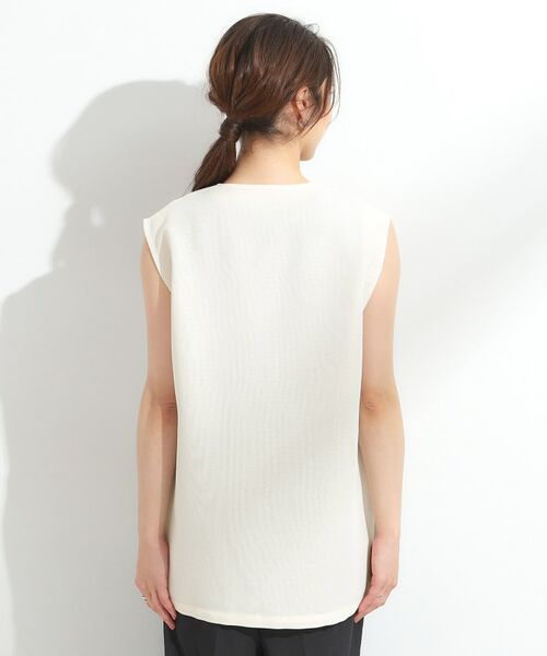 SHOO・LA・RUE / シューラルー ベスト | 【S-LL】夏のレイヤードコーデに さらりと着られるメッシュジレ | 詳細15