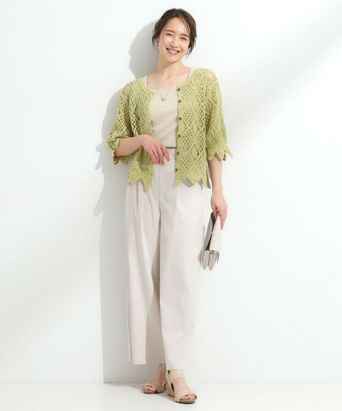 SHOO・LA・RUE / シューラルー カーディガン・ボレロ | 【2WAY】大人のほんのり甘いスタイルに クロシェレースカーディガン | 詳細12