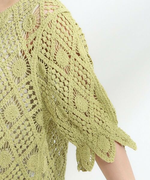 SHOO・LA・RUE / シューラルー カーディガン・ボレロ | 【2WAY】大人のほんのり甘いスタイルに クロシェレースカーディガン | 詳細26