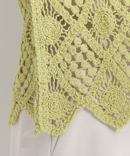 SHOO・LA・RUE / シューラルー カーディガン・ボレロ | 【2WAY】大人のほんのり甘いスタイルに クロシェレースカーディガン | 詳細27