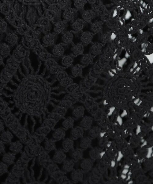 SHOO・LA・RUE / シューラルー カーディガン・ボレロ | 【2WAY】大人のほんのり甘いスタイルに クロシェレースカーディガン | 詳細7