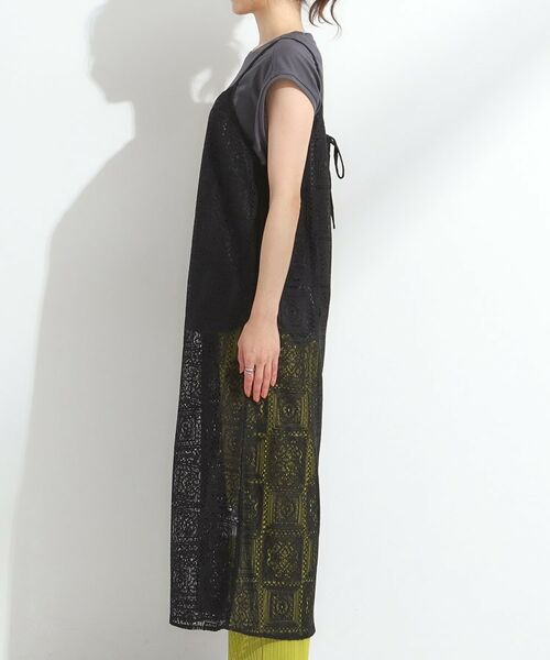 SHOO・LA・RUE / シューラルー ミニ丈・ひざ丈ワンピース | 【S-LL】レースキャミワンピース | 詳細10