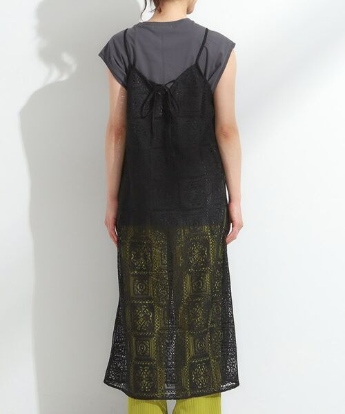 SHOO・LA・RUE / シューラルー ミニ丈・ひざ丈ワンピース | 【S-LL】レースキャミワンピース | 詳細11