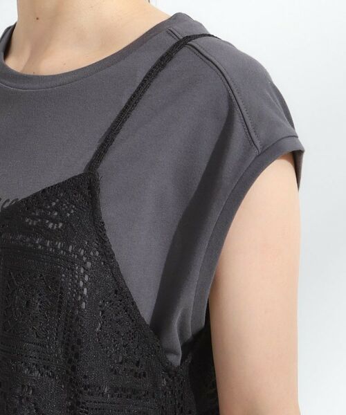 SHOO・LA・RUE / シューラルー ミニ丈・ひざ丈ワンピース | 【S-LL】レースキャミワンピース | 詳細13