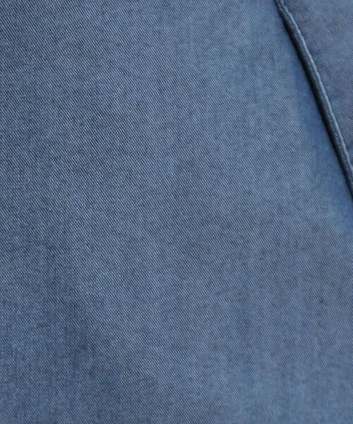 SHOO・LA・RUE / シューラルー デニムパンツ | 【洗える/S-LL/ひんやり】金ボタンがアクセント 大人のデニムガウチョパンツ | 詳細4