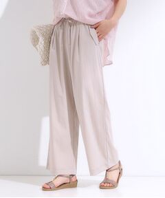 SHOO・LA・RUE / シューラルー パンツ | 【着丈選べる】触れる度ひんやり ゆるきれい イージーワイドパンツ