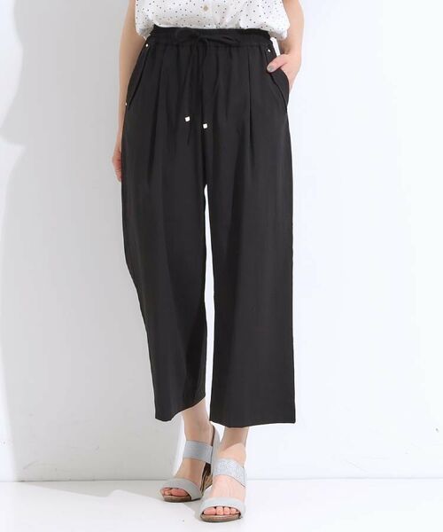 SHOO・LA・RUE / シューラルー パンツ | 【着丈選べる】触れる度ひんやり ゆるきれい イージーワイドパンツ | 詳細11