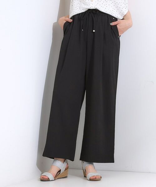SHOO・LA・RUE / シューラルー パンツ | 【着丈選べる】触れる度ひんやり ゆるきれい イージーワイドパンツ | 詳細8