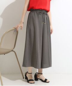 SHOO・LA・RUE / シューラルー ショート・ハーフ・半端丈パンツ | 【S-LL/ひんやり】さらっとタッチできれい見え ピンタックスカーチョ