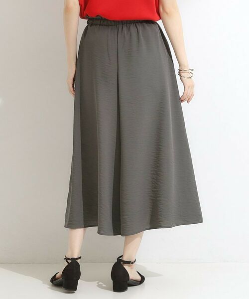 SHOO・LA・RUE / シューラルー ショート・ハーフ・半端丈パンツ | 【S-LL/ひんやり】さらっとタッチできれい見え ピンタックスカーチョ | 詳細1