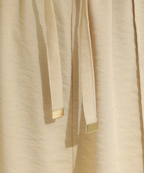 SHOO・LA・RUE / シューラルー ショート・ハーフ・半端丈パンツ | 【S-LL/ひんやり】さらっとタッチできれい見え ピンタックスカーチョ | 詳細15