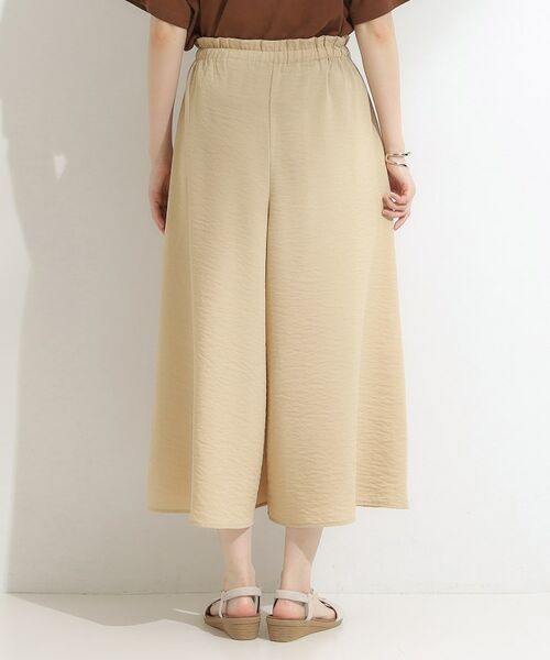 SHOO・LA・RUE / シューラルー ショート・ハーフ・半端丈パンツ | 【S-LL/ひんやり】さらっとタッチできれい見え ピンタックスカーチョ | 詳細18