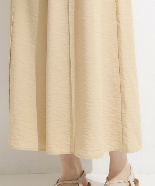 SHOO・LA・RUE / シューラルー ショート・ハーフ・半端丈パンツ | 【S-LL/ひんやり】さらっとタッチできれい見え ピンタックスカーチョ | 詳細23