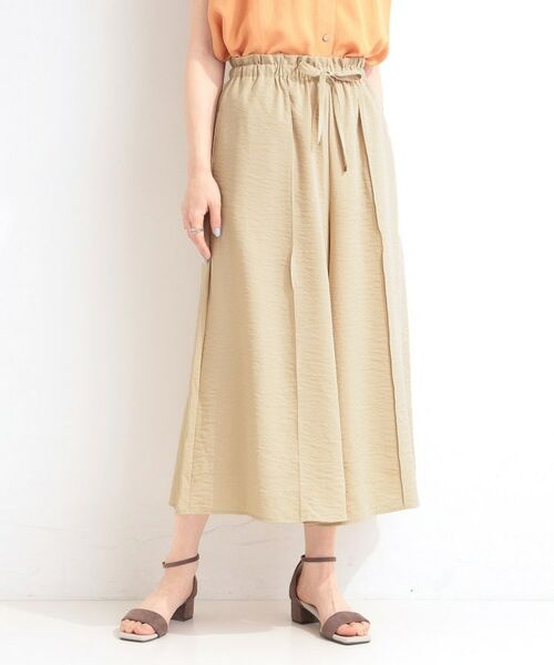SHOO・LA・RUE / シューラルー ショート・ハーフ・半端丈パンツ | 【S-LL/ひんやり】さらっとタッチできれい見え ピンタックスカーチョ | 詳細24