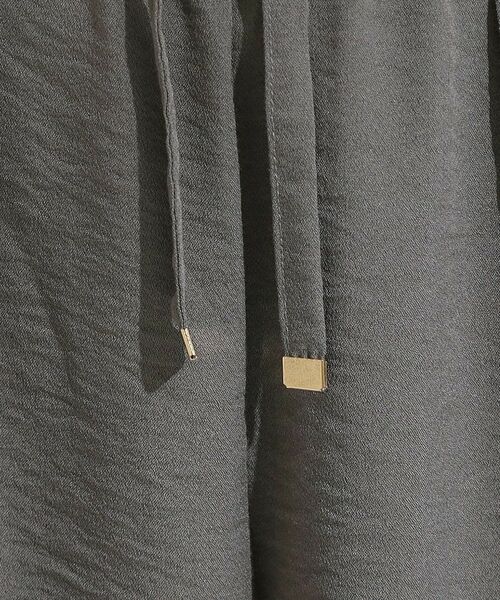 SHOO・LA・RUE / シューラルー ショート・ハーフ・半端丈パンツ | 【S-LL/ひんやり】さらっとタッチできれい見え ピンタックスカーチョ | 詳細3