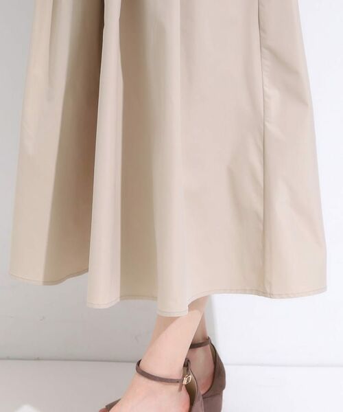 SHOO・LA・RUE / シューラルー ロング・マキシ丈スカート | 【洗える/S-LL/撥水】タックギャザー フレアスカート | 詳細15