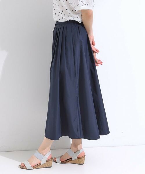 SHOO・LA・RUE / シューラルー ロング・マキシ丈スカート | 【洗える/S-LL/撥水】タックギャザー フレアスカート | 詳細2