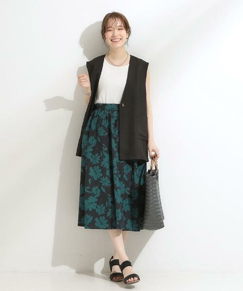 SHOO・LA・RUE / シューラルー ロング・マキシ丈スカート | 【高レビュー/着丈選べる】華やかさをプラスする アソートロングスカート | 詳細13